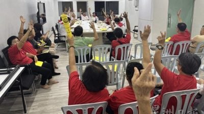 昔中华公会通过2提案 24初选理事不战而胜