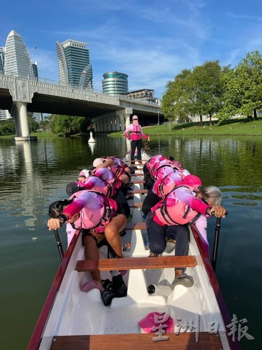 专访粉红战士龙舟队乳癌勇士