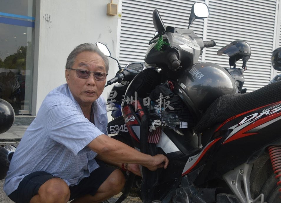 请签发(大北马)摩托骑士警惕避免被人讹诈修理费