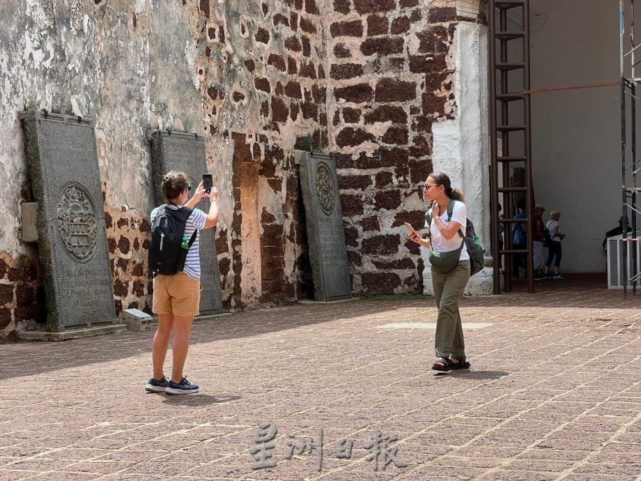 23/5 星角摄 圣保罗教堂遗址吸引游客感受古迹魅力
