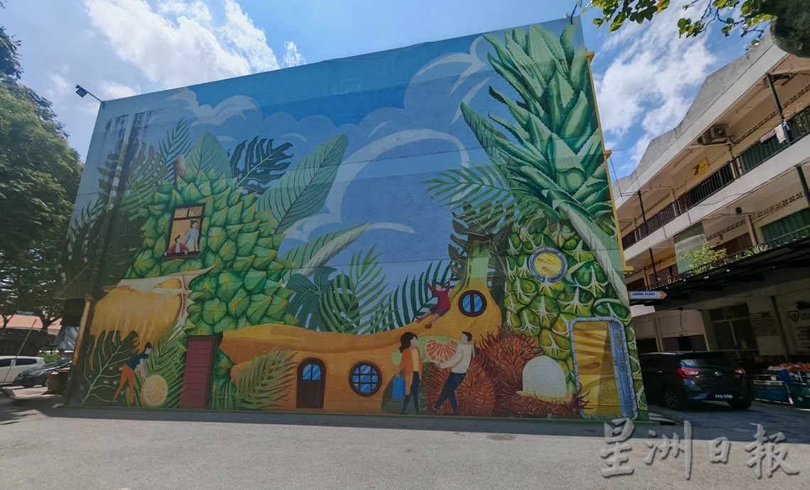 24/5 星角摄：吉打“水果摊”。