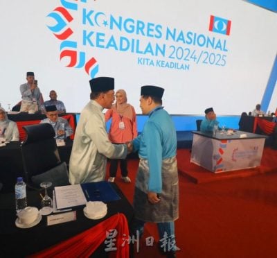 (已签发)全国:公正党党选丨安华旺姐沙布前后脚进场 拉菲兹姗姗来迟