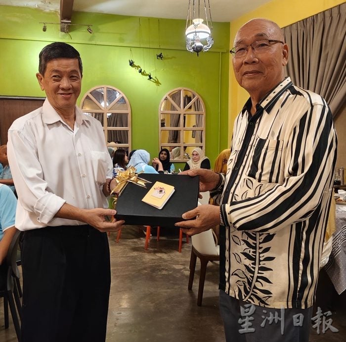 丹绒马林公教华中三机构举办叙别晚宴