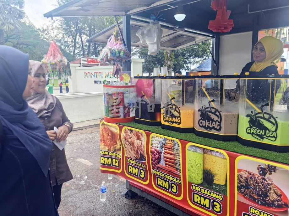 （大北马）MyKiosk落地双溪大年：独立海滨旧摊换新 安曼再也30非法摊贩获漂白