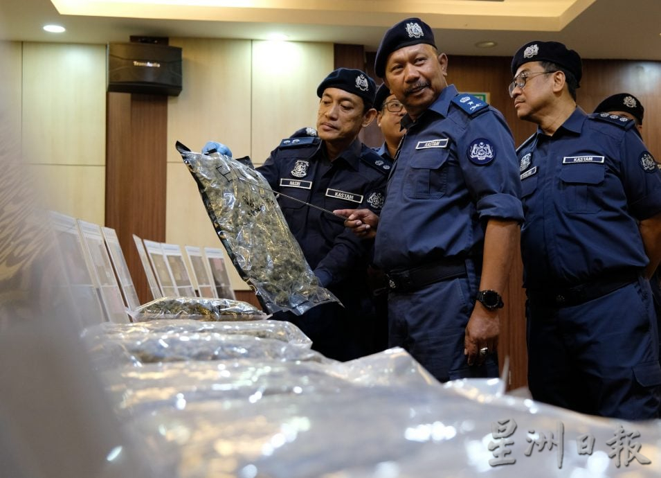 彭亨州关税局查获140万5320令吉的大麻花毒品