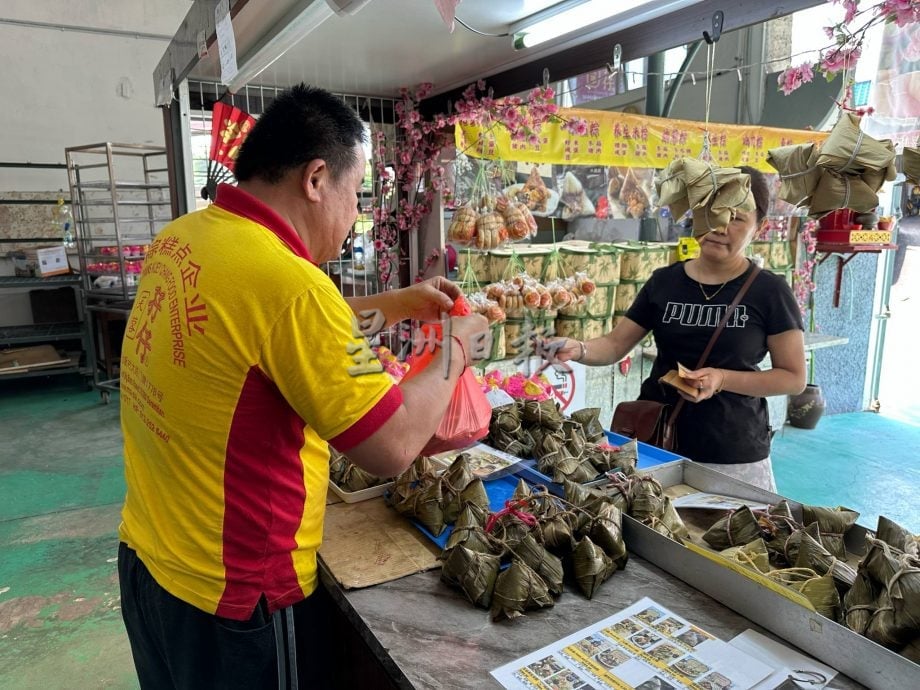 供星洲网:端午节将至,粽子市场逐渐升温