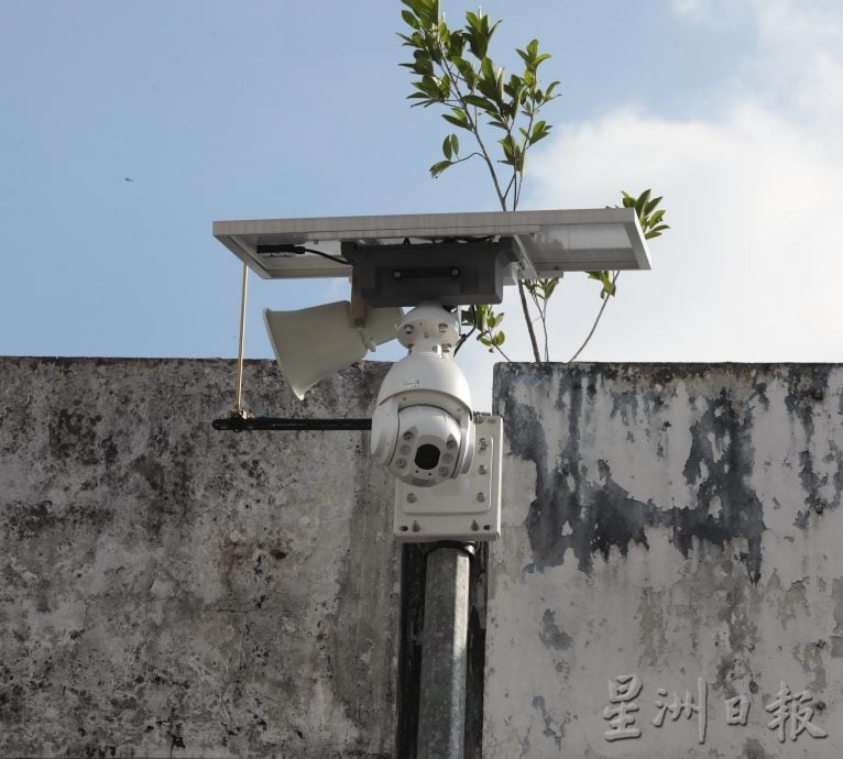 **已签发**柔:第二版头:垃圾虫注意!林添顺:新山市厅501个监控器时刻监测