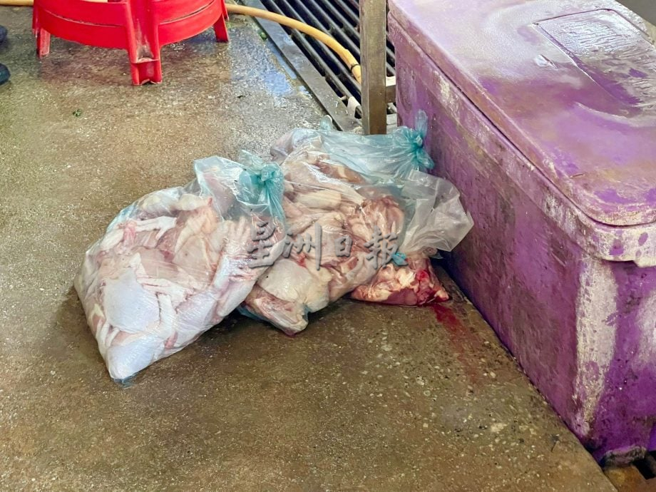 （大北马）厨房有蟑螂 鸡肉随地放 小贩中心遭关闭14天