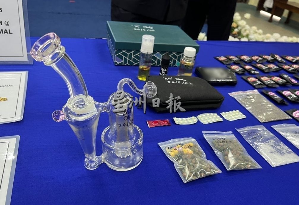 甲警方瓦解毒品集团，起获近40万令吉毒品及财物
