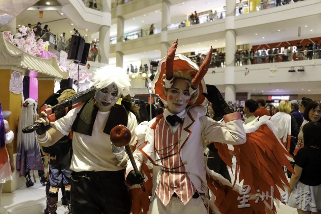 百利广场“第5届角色扮演派对” 动漫游戏角色走入现实