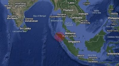 印尼地震 西马有震感 气象局：没海啸威胁