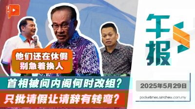 部长双辞震动政坛 安华冷处理？