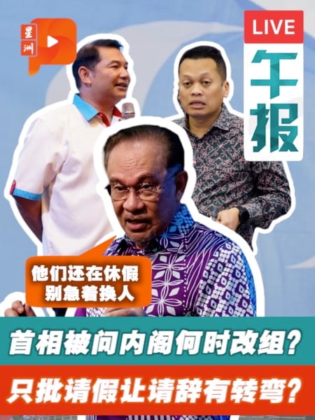 部长双辞震动政坛 安华冷处理？