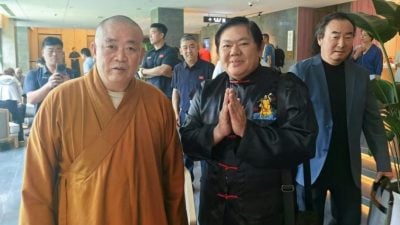杨晋菖受聘担任少林武术协会国际特邀主席。