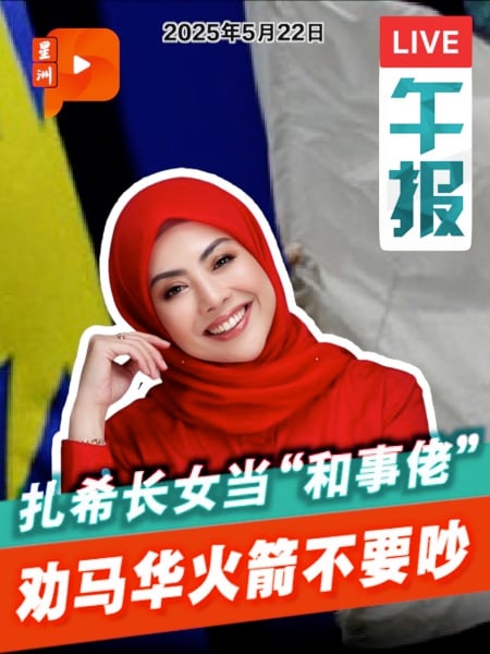 扎希千金劝马华行动党冷静：别给敌人看笑话！