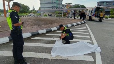 身份不明 街友猝死巴士总站