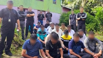 京那巴当岸取缔黑民 18巴籍男被捕