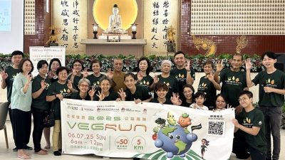 VEGRUN全球复蔬公益路跑   7月6怡保站邀竞跑