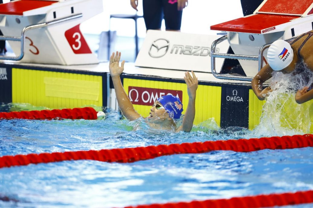 2025年东南亚游泳分龄赛  大马泳军第3日添3金