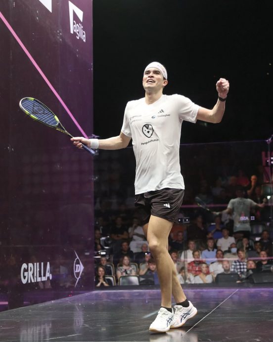 2025年英国壁球公开赛  男女单上演世界前2争霸