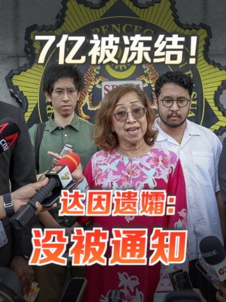 7亿资产被冻结 达因遗孀怒斥：从没被通知！