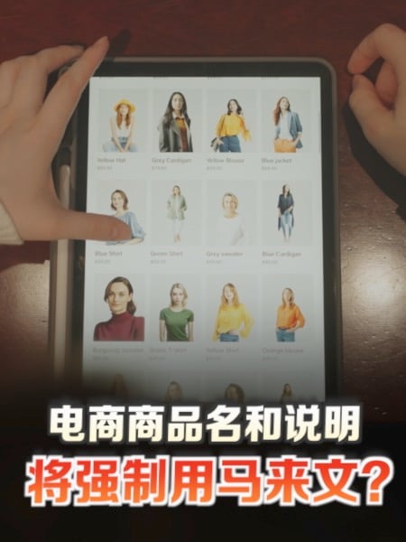电商新规上路 商品名和说明须用马来文