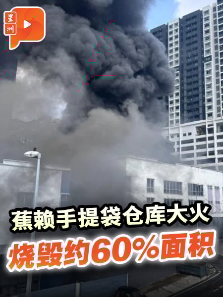 蕉赖仓库大火 60%面积建筑 员工惊险逃生