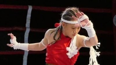 世界泰拳赛　沙女杨骄琪三连冠