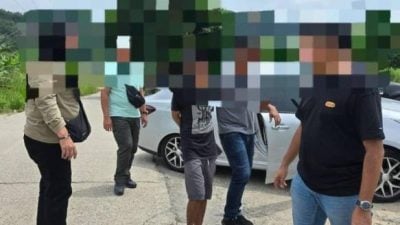 根警连续扫毒 3男被逮