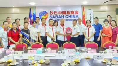 沙中总商会接见河源文化团 盼促成中马投资合作