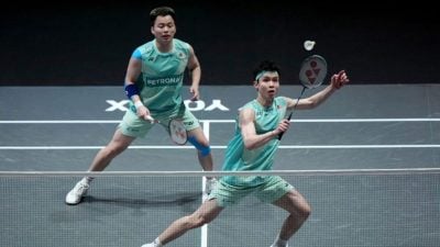 印尼羽球超级1000赛 |  激战近1小时负丹麦组合 谢苏意外首圈出局