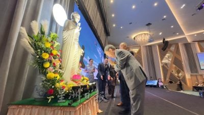 沈桂贤：办佛教善女人大会  砂和谐多元形象获肯定