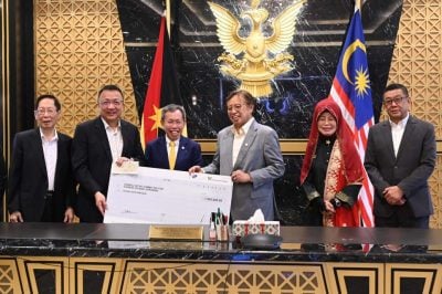助砂华小搬迁 扩建 建设 . 蔡文铎：砂政府拨1200万