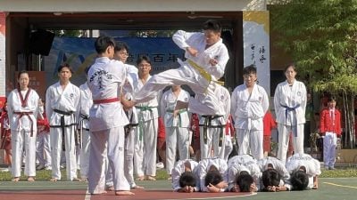 视频 | 培风“格致112”校庆庆典 视听美食游戏与民众同乐！