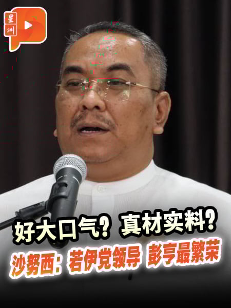 沙努西：若由伊党领导 彭亨将成最繁荣州