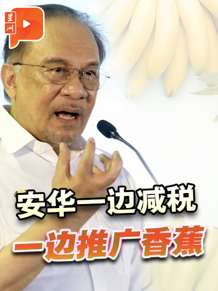 苹果橙子免SST 安华：其实香蕉更好