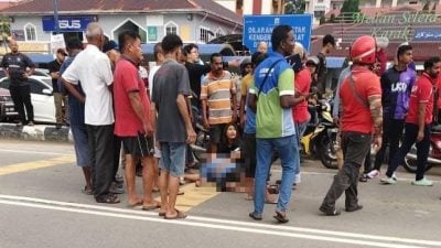 肾病妇行动迟缓 过马路遭罗里撞毙