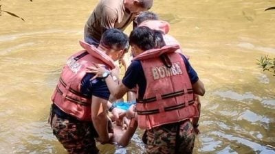 双溪西林戏水遇溺 巫裔男子遗体寻获
