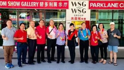 沙亚南广东会馆到访 赞黄小娟打造吧巴繁华