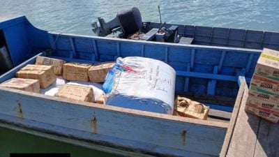 指挥区捣破跨境走私 扣值33万物品逮3男