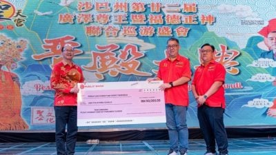 担波罗里圣天宫游神　获马迪乌斯捐5万