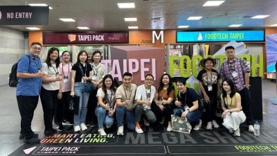 参加台北国际食品展 沙马中总商会寻商机