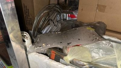 5餐饮店卫生不达标.被勒令暂关闭清洁