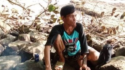 男子晨捉青蛙失踪