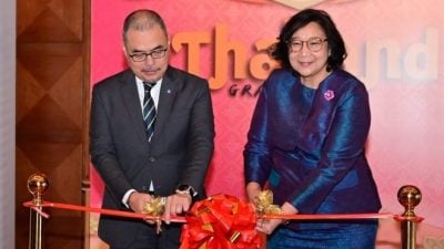 参与第31届消费展 . 泰国展销会设24摊位