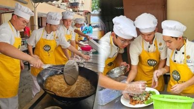 霹逾60独中生为宾客献佳肴 “小厨师”体验做饭不易