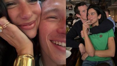 未婚夫量身定做婚戒 杜娃黎波亲证订婚了