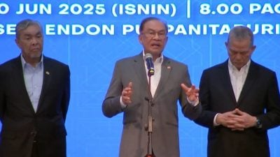 “纳吉与赛沙迪案属司法裁决” 安华：非我权限更没干预