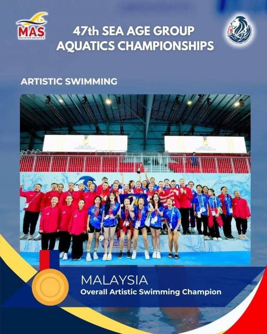 东南亚分龄水上运动锦标赛|13金8银4铜力压东道主  大马跳水队荣膺总冠军