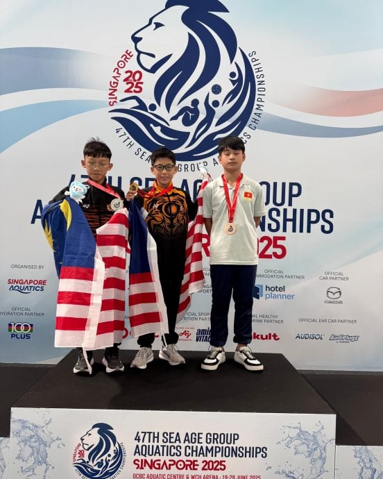 东南亚分龄跳水赛|阿里夫（努阿丽娜）连日报金喜  大马已10金在握